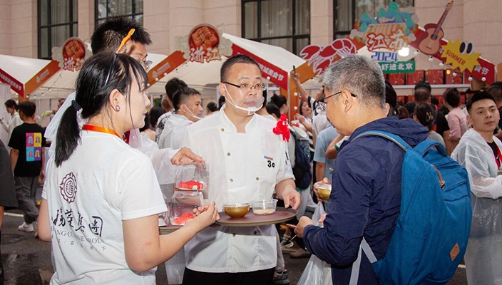 以食為媒，淮揚(yáng)菜品鑒堂受邀參展“北京國際美食薈”